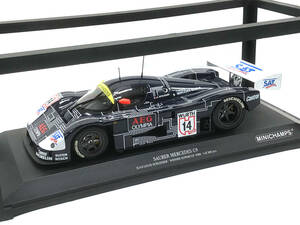 ミニチャンプス 1/18 ザウバー メルセデス C9 #14 スーパーカップ 1988 優勝 JEAN LOUIS SCHLESSER