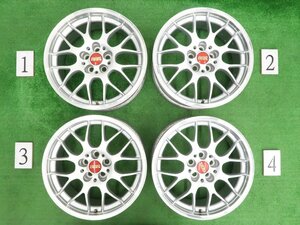 4本 BBS RG-R RG735 FORGED 17インチ ホイールのみ 7.5J +35 5H 100 球面 AUDI アウディ S1 A1 8X フォルクスワーゲン ポロ GTI 6R 鍛造