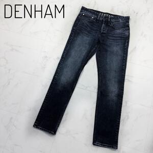 DENHAM RAZOR NYBCKスリムフィットデニム　30 ロゴ刺繍 RAZOR SLIM FIT レイザースリムフィット シザーロゴ ストレッチ　伸縮性 