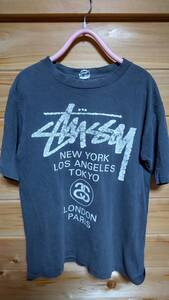 STUSSY ステューシー　90S Ｔシャツ ビンテージ　当時物　希少レア　MADE IN USA　送料無料