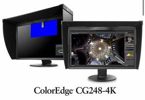 【状態良好】EIZO CG248-4K ColorEdge カラーマネジメント