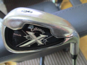 中古　CALLAWAY　Ｘー２０　ＴＯＵＲ　８番アイアン　　８－００１Ｂ