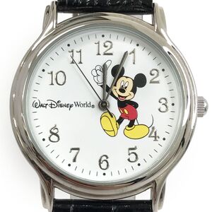 美品 Disney ディズニー ミッキーマウス 腕時計 クオーツ MICKEY MOUSE キャラクター コレクション 可愛い 箱付き 電池交換済 動作確認済