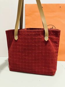 HERMES ● 超美品 バッグ トートバッグ ショルダーバッグ アメダバ エルメス