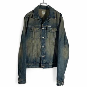 241105ABC2● Calvin Klein DENIM JACKET Size:L カルバンクライン カルバンクライン デニムジャケット ジャケット デニム ヴィンテージ