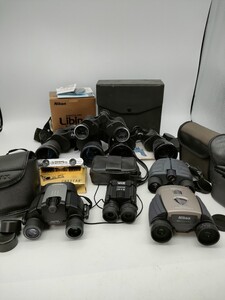 1円〜 双眼鏡 オペラグラス 8点おまとめ Nikon ニコン Libino SUPER ZENITH PENTAX ペンタックス CRYSTAR HOPEなど ジャンク