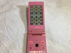 docomo ドコモ N-03A NEC FOMA ガラケー ピンク 付属品あり