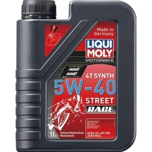 LIQUIMOLY リキモリ Motorbike 4T Synth 5W-40 Street Race 1L (1750)