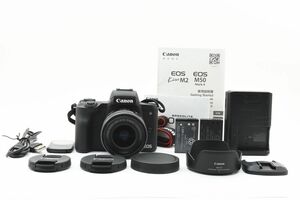 #x106★極上美品★ Canon キャノン EOS Kiss M2 EF-M 15-45mm