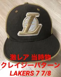 bboy 激レア LAKERS レイカース new era cap 7 7/8