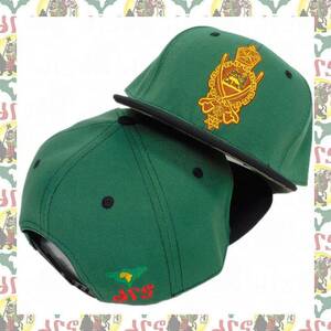 【drs】Jah Army / cap-b31 刺繍入り　スナップバック　キャップ　野球帽　レゲエ　ラスタ　ジャマイカ　エチオピア