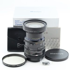 【極上品】MAMIYA マミヤ SEKOR SHIFT Z 75mm F4.5 W シフトレンズ #2364