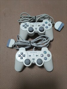 美品 PS one コントローラー SONY ソニー プレイステーション ワン コントローラ SCPH-110 PlayStation デュアルショック PSone プレステ 