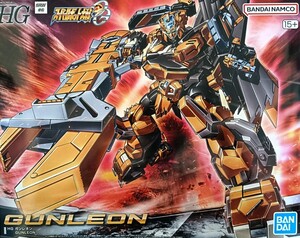 HGガンレオンGUNLEONスーパーロボット大戦ORIGINALGENERATIONスーパーロボットSRWガンレオンプラモデル空箱バンダイスピリッツBANDAISPIRIT