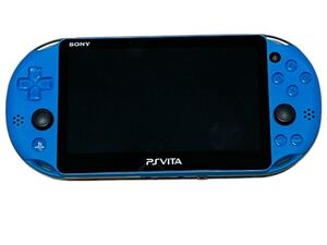 【ジャンク】 ソニー SONY PS VITA PCH2000 ブルー PlayStation PSVITA