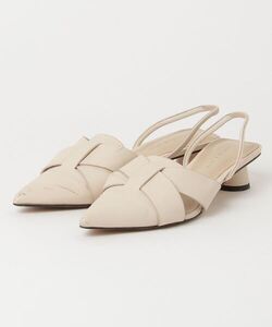 「charles&keith」 ヒールサンダル 23cm ベージュ レディース