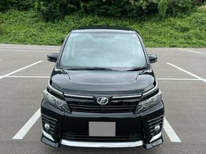 トヨタ ヴォクシー ZS ４WD 車検2年付可 ☆アルパイン大画面ナビ／フリップダウンモニタ／ディーラー整備車輌