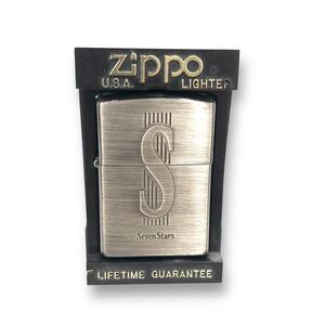 未使用 ZIPPO セブンスター SevenStars 98MODEL 1998年製 97年 ジッポ セブンスター 98年モデル 限定品 ケース付き 火花OK