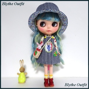 ♪Blythe＊ブライスアウトフィット♪ジャンパースカートセット！