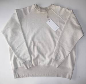 A.PRESSE アプレッセ Vintage Washed Sweat ヴィンテージ スウェット oatmeal size2 22SS