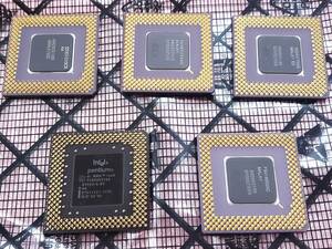 金 ゴールドリード セラミックパッケージ Pentium インテル CPU ペンティアム