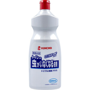 まとめ得 キンチョウ トイレの虫がいなくなる液剤 トリプル消臭プラス 500mL x [2個] /k