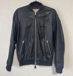 AVIREX LEATHER TRACK JACKET レザートラックジャケット