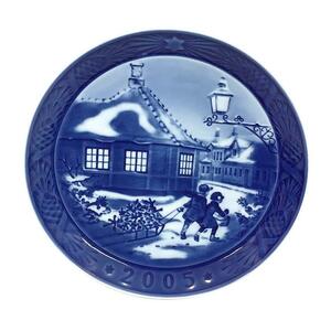 ROYAL COPENHAGEN コペンハーゲン イヤープレート 2005年 平成17年 HANS CHRISTIAN ANDERSEN HOUSE アンデルセンの生家 未使用 aq4276