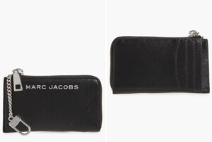 US限定　2024aw　MARC JACOBS マーク ジェイコブス Small Zip Card Wallet　　LAから最新本物をお届け!