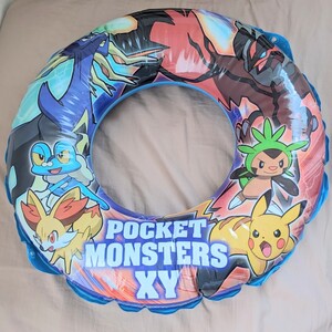 ポケモン 浮き輪 70cm XY 空ビ 空気ビニール風船 Inflatable Pokemon Swim Ring Float Pool Toy Rare 