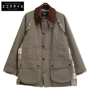 美品/国内正規/23年製 Barbour バブアー ｘYOKEヨーク 231MCAS056 BROKEN BEAUFORTブロークン ビューフォートジャケット1 カーキ メンズ