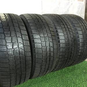 S511T 19年製 DUNLOP WINTERMAXX WM02 225/55R16 4本 ダンロップ ウインターマックス 直接引取可 石狩市