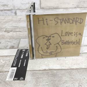 C01 CD Hi-STANDARD Love Is A Battlefield ハイスタンダード はじめてのチュウ