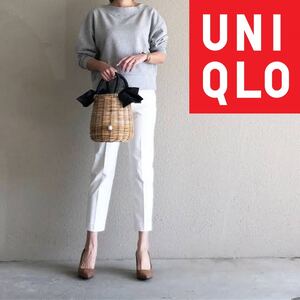 ユニクロ UNIQLO ストレッチクロップドパンツ クロップドパンツ パンツ ボトムス レディース