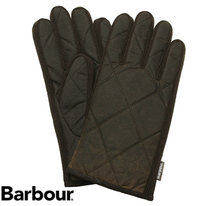 バブアー Barbour グローブ 手袋 メンズ キルティング サイズL MGL0129 OL71 新品