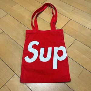 Supreme Book Vol.4 トートバッグ ショルダーバッグ サコッシュ SUP 赤 RED