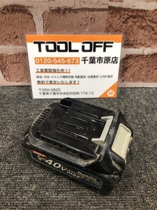 017◇おすすめ商品◇マキタ makita 40Vmax2.5Ahバッテリ BL4025 ※充電回数38回