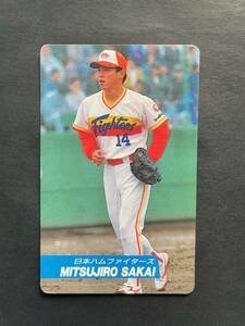 カルビープロ野球カード 92年 No.155 酒井光次郎 日本ハム 1992年 ② (検索用) レアブロック ショートブロック ホログラム 金枠 地方版