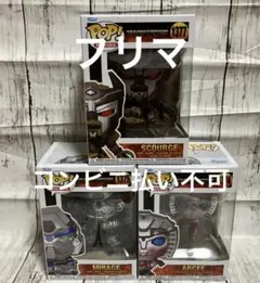 Funko pop! トランスフォーマー　画像1枚目3点セット