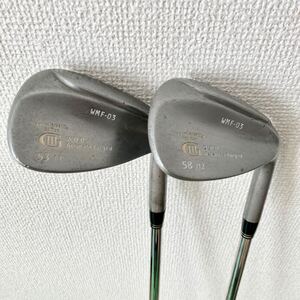 三浦技研 WMF-03 Tour-Tersatile Edition W.D.D. Accurate Forged 53/7 N.S.PRO 950GH flex不明 & 58/12 N.S.PRO 1050GH flex-S 2本セット