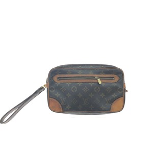 ▼▼ LOUIS VUITTON ルイヴィトン モノグラム マルリードラゴンヌGM セカンドバッグ M51825 ブラウン 傷や汚れあり