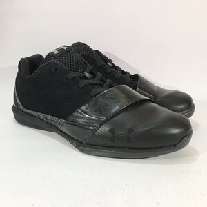 29.5cm UNDER ARMOUR MICRO G LOW 1224768-002 アンダーアーマー マイクロG ロー ブラック メンズ スニーカー 45673 114254