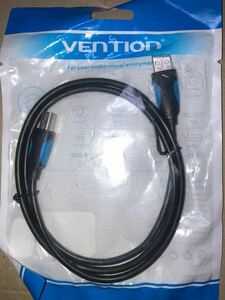 Vention USB 2.0 A to USB-B printer cable VAS-A16-B100 1m Black プリンタケーブル