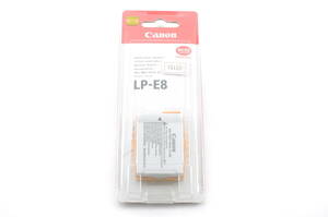 L3008 未使用品 キャノン Canon LP-E8 バッテリーパック EOS Digital BATTERY PACK 充電池 カメラアクセサリー