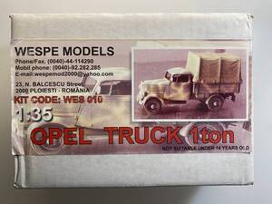 1／35　WESPE MODELS 　opel truuck 1ton