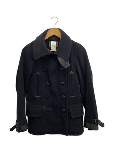 Nigel Cabourn◆MILITARY PEA COAT/42/ウール/BLK/8040000001