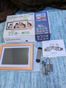 0611u3043　moonka デジタルフォトフレーム 10.1インチ wifi 人感センサー 1280*800 32GB タッチパネル