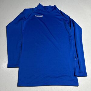 ヒュンメル hummel サッカー トレーニング用 ハイネック 長袖 インナーシャツ アンダーシャツ 160cm