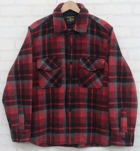 6T3979■リアルマッコイズ CPOシャツジャケット THE REAL McCOY