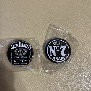 ジャックダニエル缶バッジ